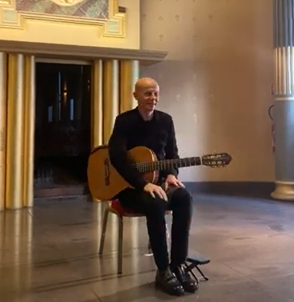 Extrait  Bambuco  de  Adolfo Mejia Live dans une galerie Louis Philippe, Hotel Normandy Le Chantier Mars 2024